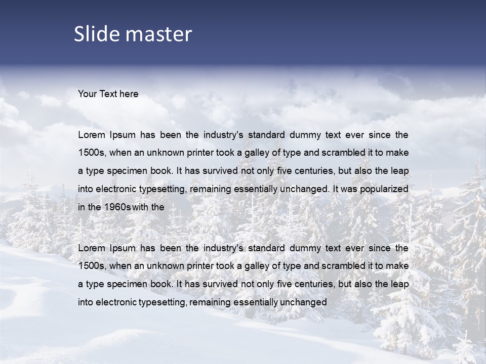 Beautiful Environment Star PowerPoint Template