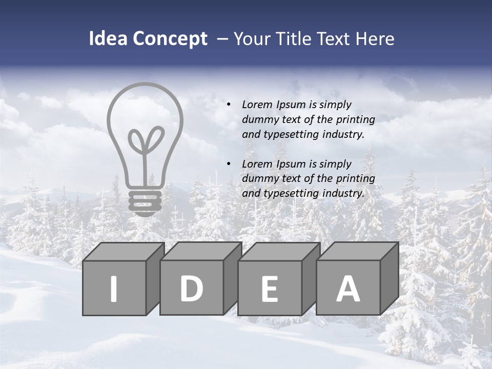 Beautiful Environment Star PowerPoint Template