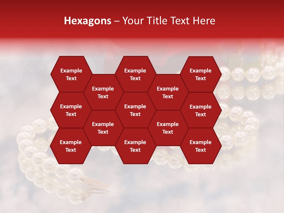 Bridal Round Abstract PowerPoint Template