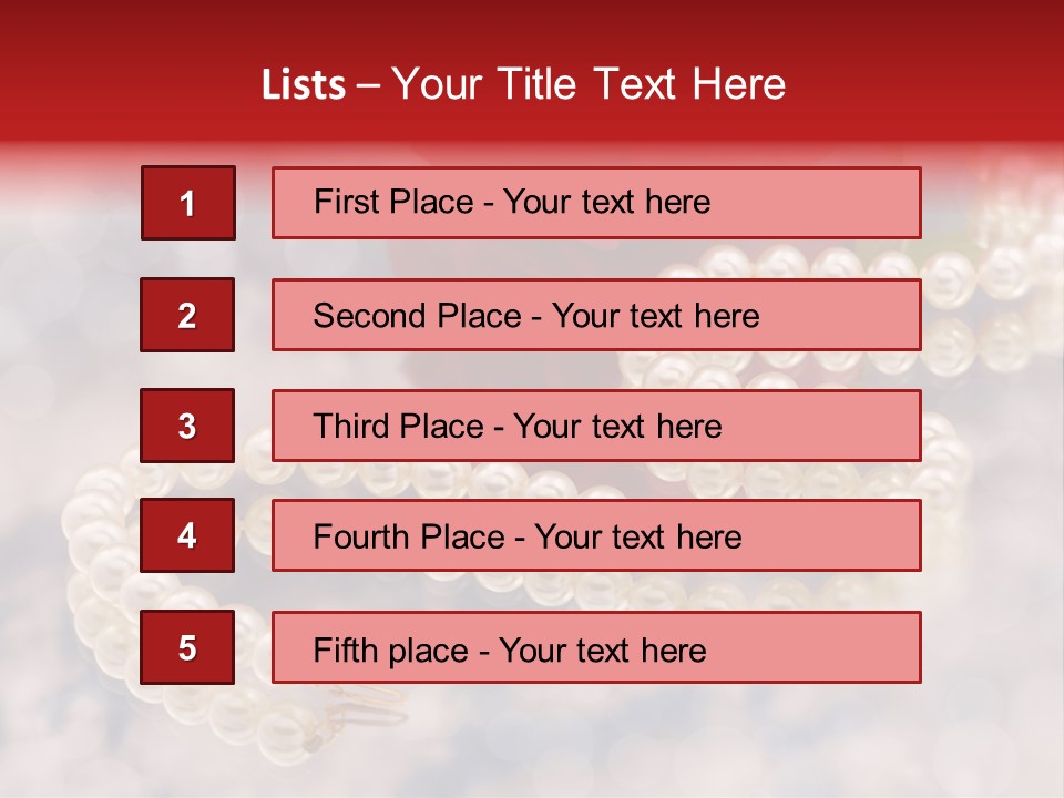 Bridal Round Abstract PowerPoint Template