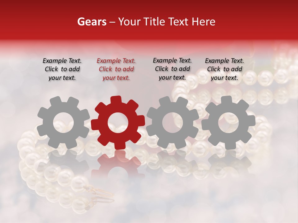 Bridal Round Abstract PowerPoint Template