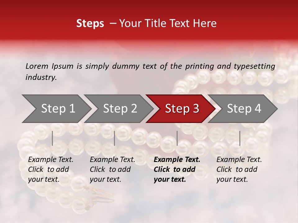 Bridal Round Abstract PowerPoint Template