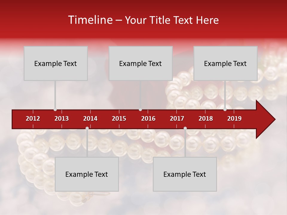 Bridal Round Abstract PowerPoint Template