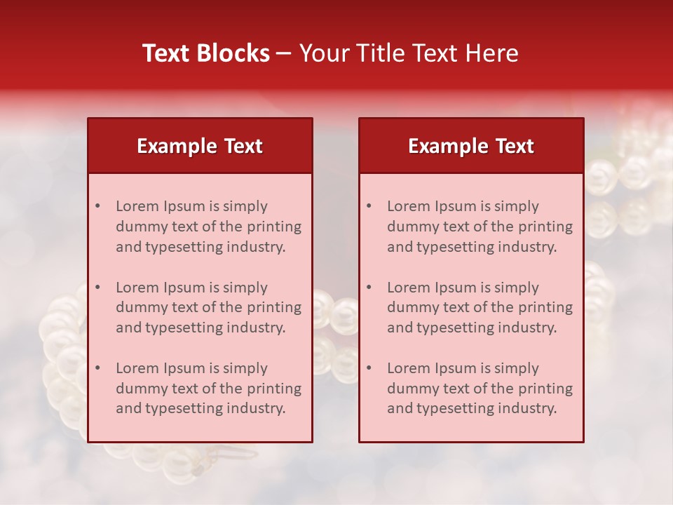 Bridal Round Abstract PowerPoint Template
