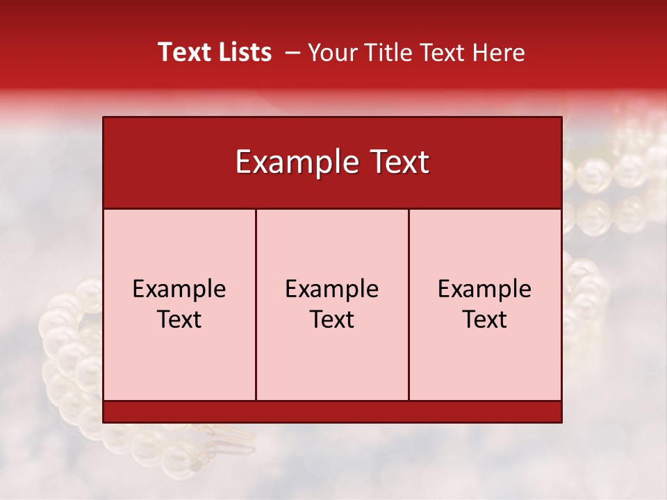 Bridal Round Abstract PowerPoint Template