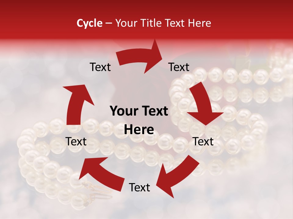 Bridal Round Abstract PowerPoint Template