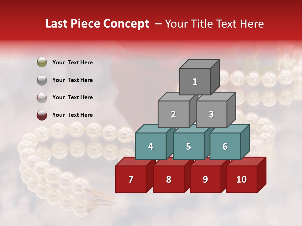 Bridal Round Abstract PowerPoint Template