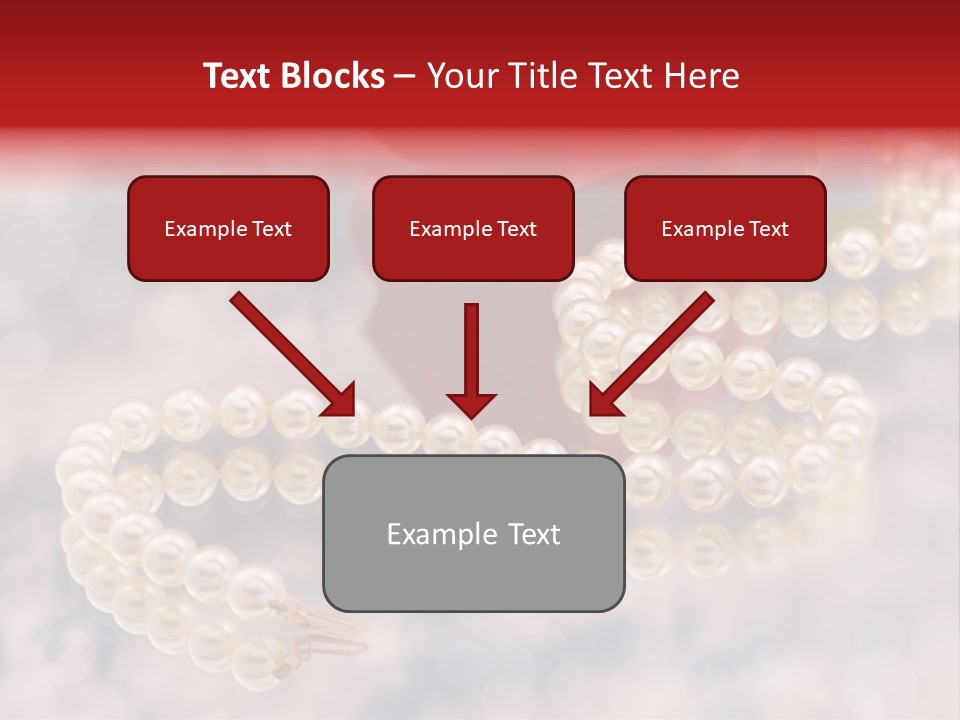 Bridal Round Abstract PowerPoint Template