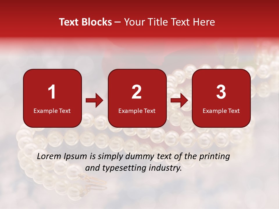 Bridal Round Abstract PowerPoint Template