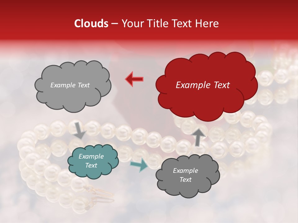 Bridal Round Abstract PowerPoint Template