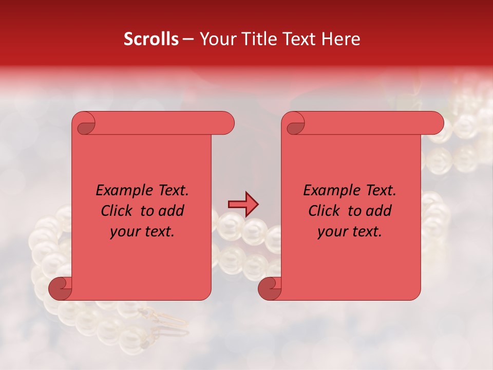 Bridal Round Abstract PowerPoint Template