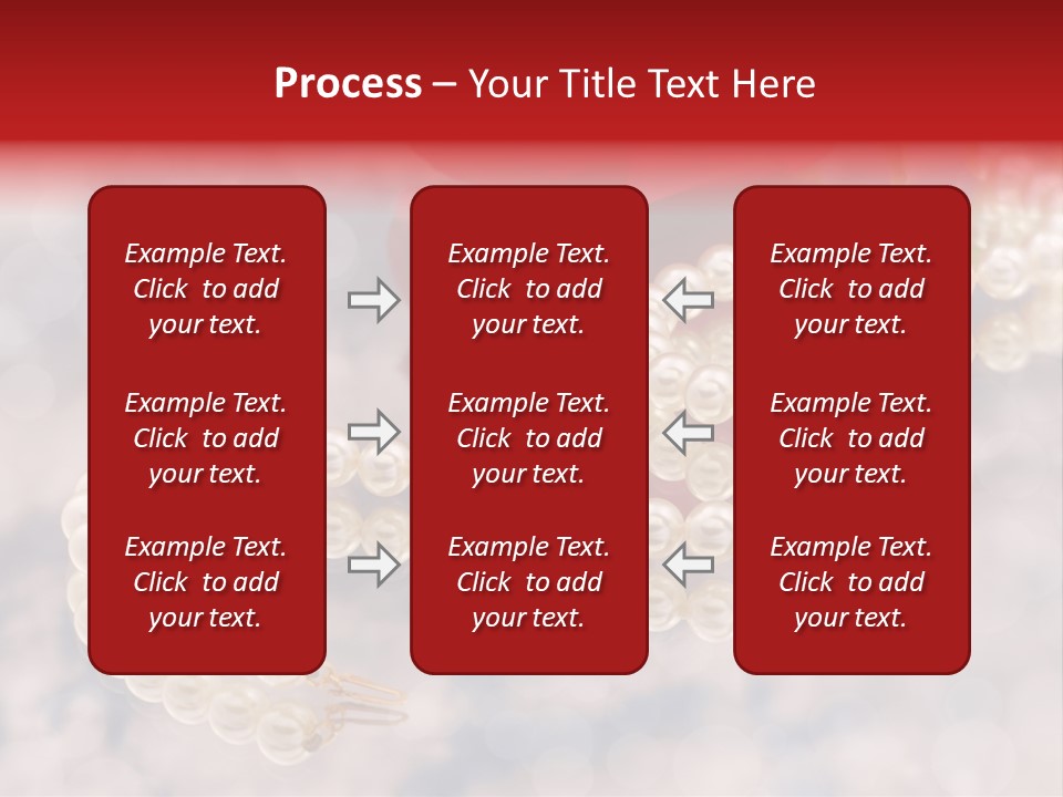 Bridal Round Abstract PowerPoint Template
