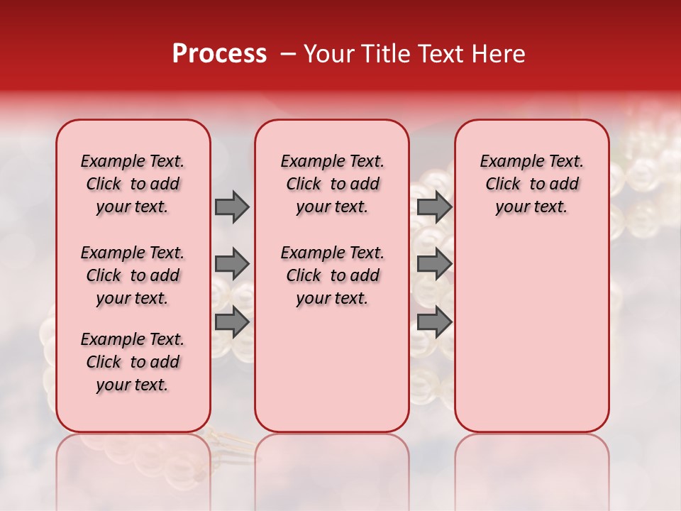 Bridal Round Abstract PowerPoint Template