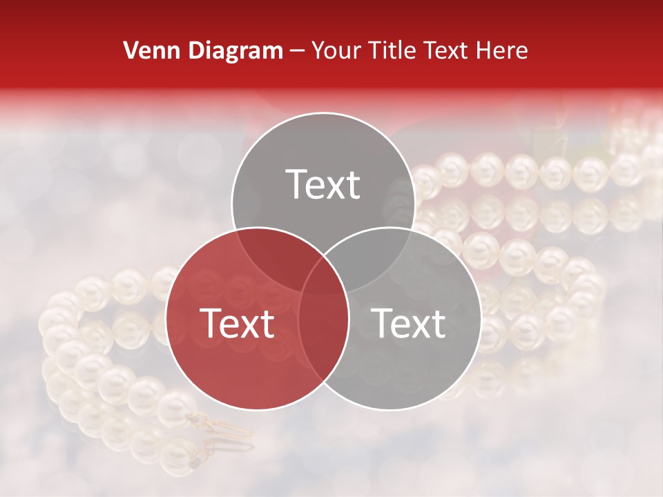 Bridal Round Abstract PowerPoint Template