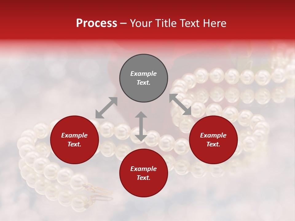 Bridal Round Abstract PowerPoint Template