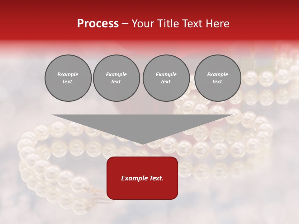 Bridal Round Abstract PowerPoint Template