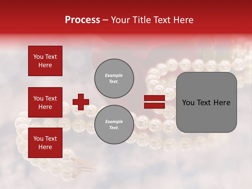 Bridal Round Abstract PowerPoint Template