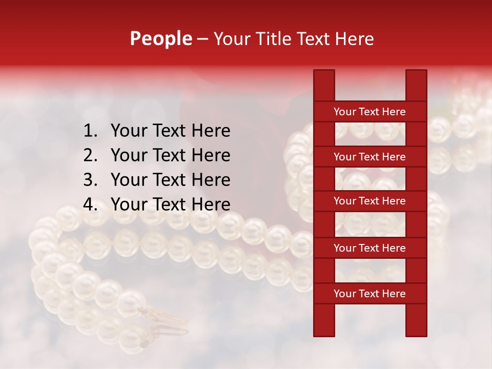 Bridal Round Abstract PowerPoint Template