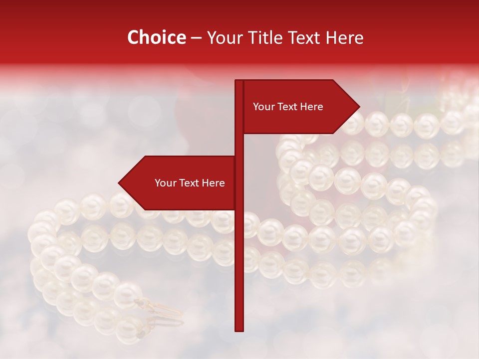 Bridal Round Abstract PowerPoint Template