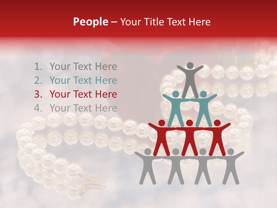 Bridal Round Abstract PowerPoint Template