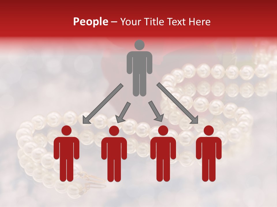 Bridal Round Abstract PowerPoint Template