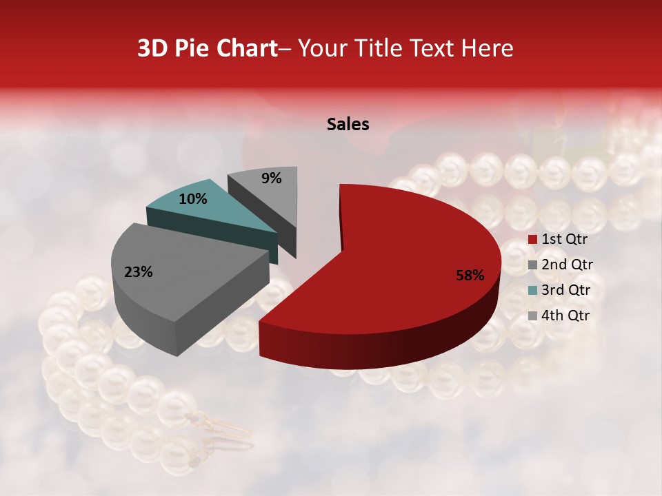 Bridal Round Abstract PowerPoint Template