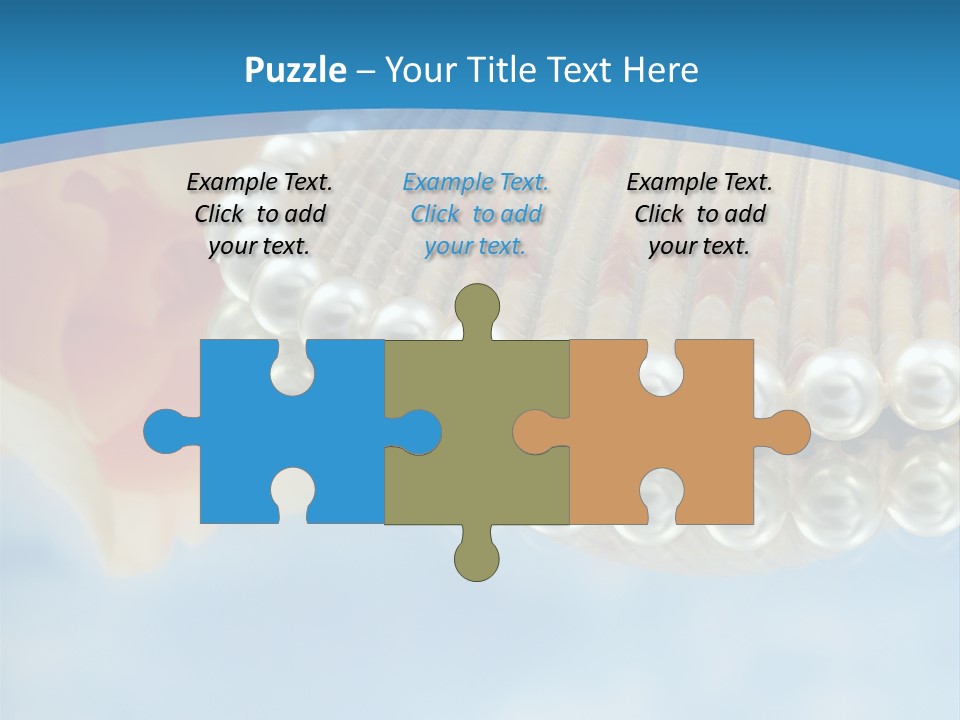 Macro Beads Royalty PowerPoint Template