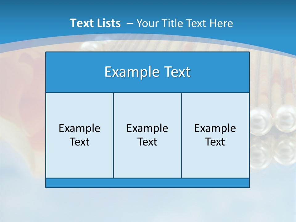 Macro Beads Royalty PowerPoint Template