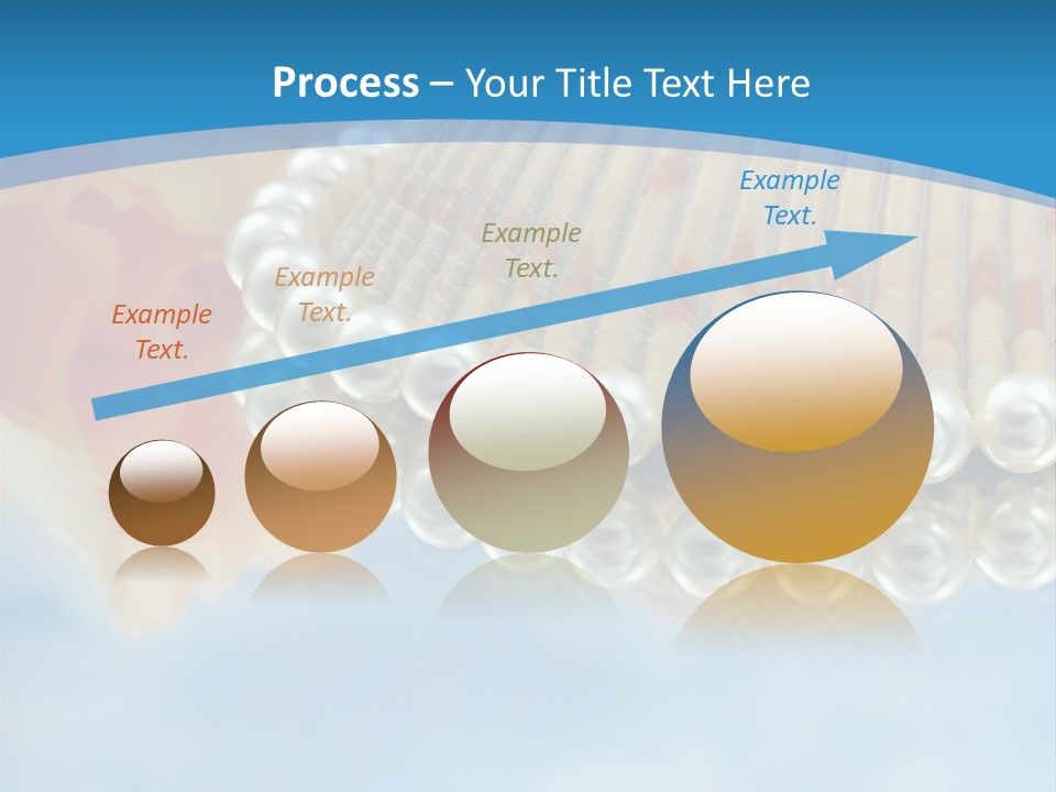 Macro Beads Royalty PowerPoint Template