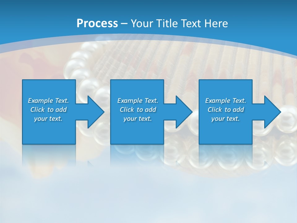 Macro Beads Royalty PowerPoint Template