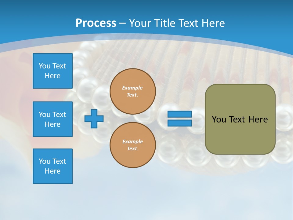 Macro Beads Royalty PowerPoint Template