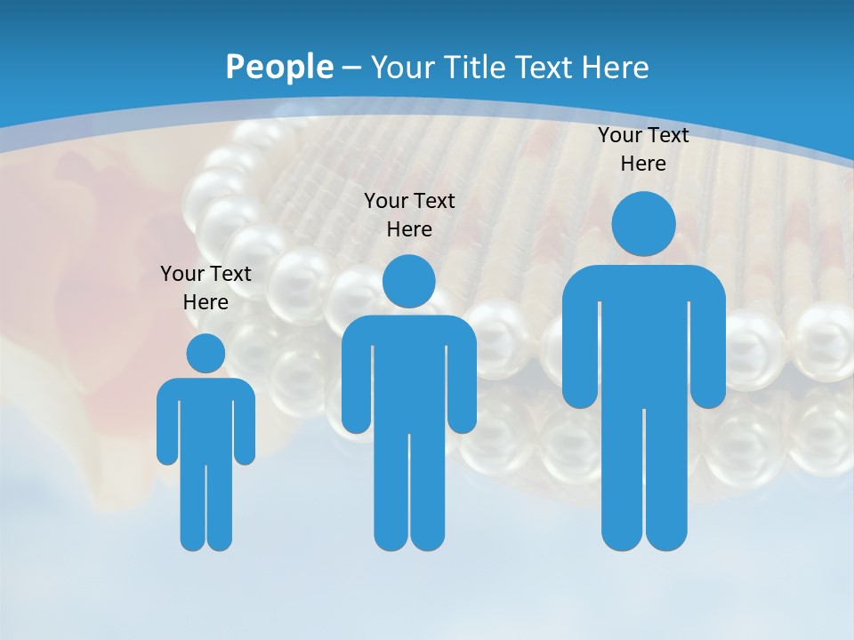 Macro Beads Royalty PowerPoint Template