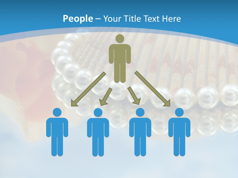 Macro Beads Royalty PowerPoint Template