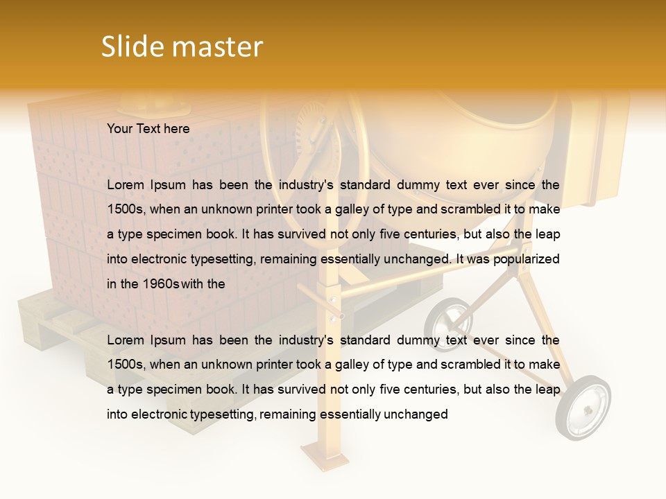 Development Mixer Professional PowerPoint Template