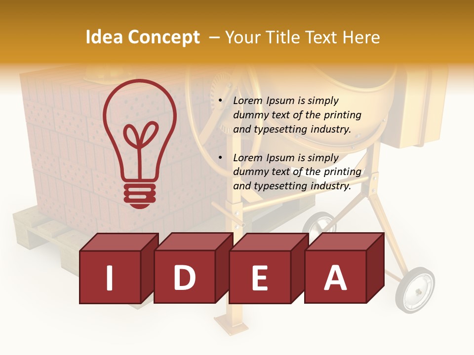 Development Mixer Professional PowerPoint Template