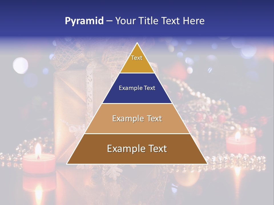 Tree Yellow Golden PowerPoint Template