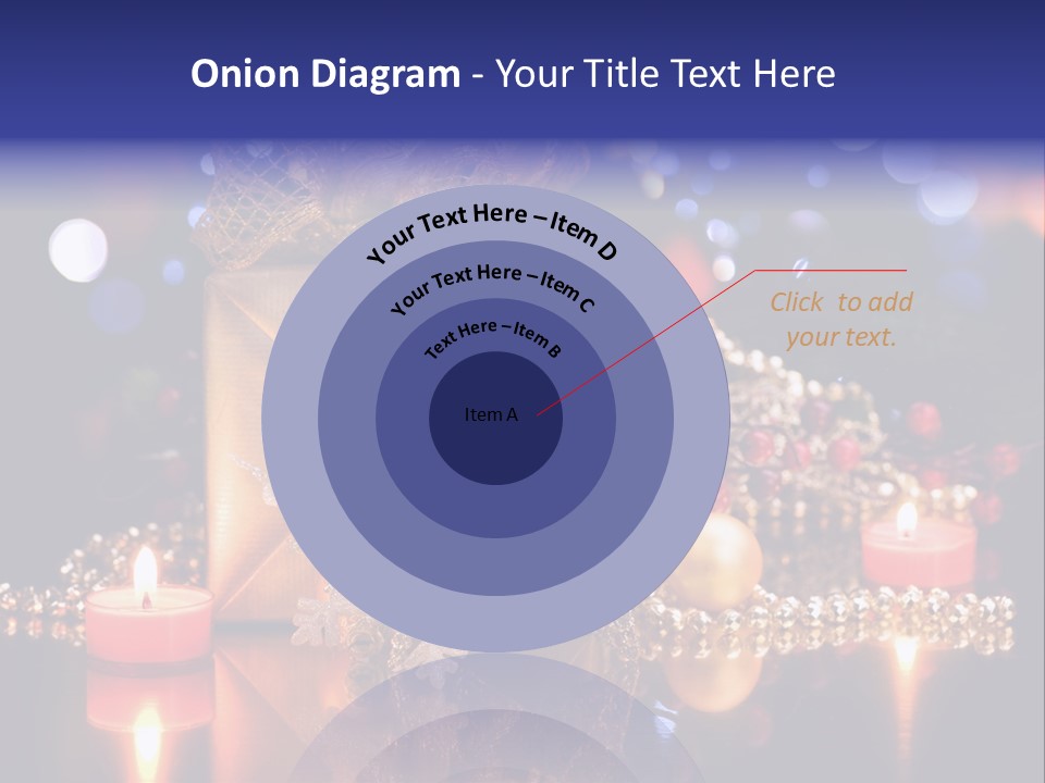 Tree Yellow Golden PowerPoint Template