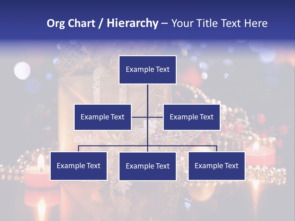 Tree Yellow Golden PowerPoint Template