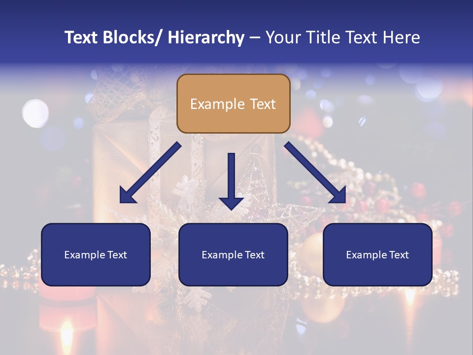 Tree Yellow Golden PowerPoint Template