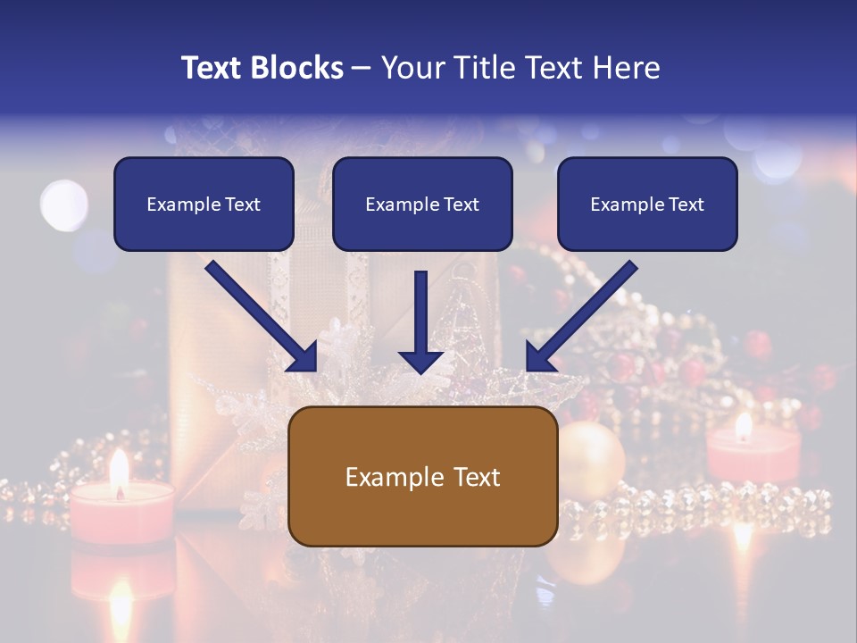 Tree Yellow Golden PowerPoint Template