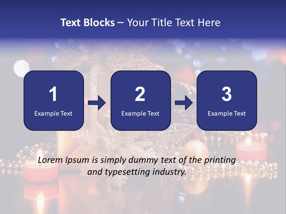 Tree Yellow Golden PowerPoint Template
