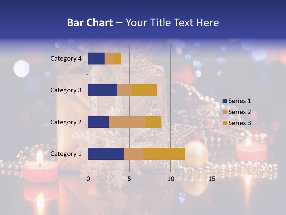 Tree Yellow Golden PowerPoint Template