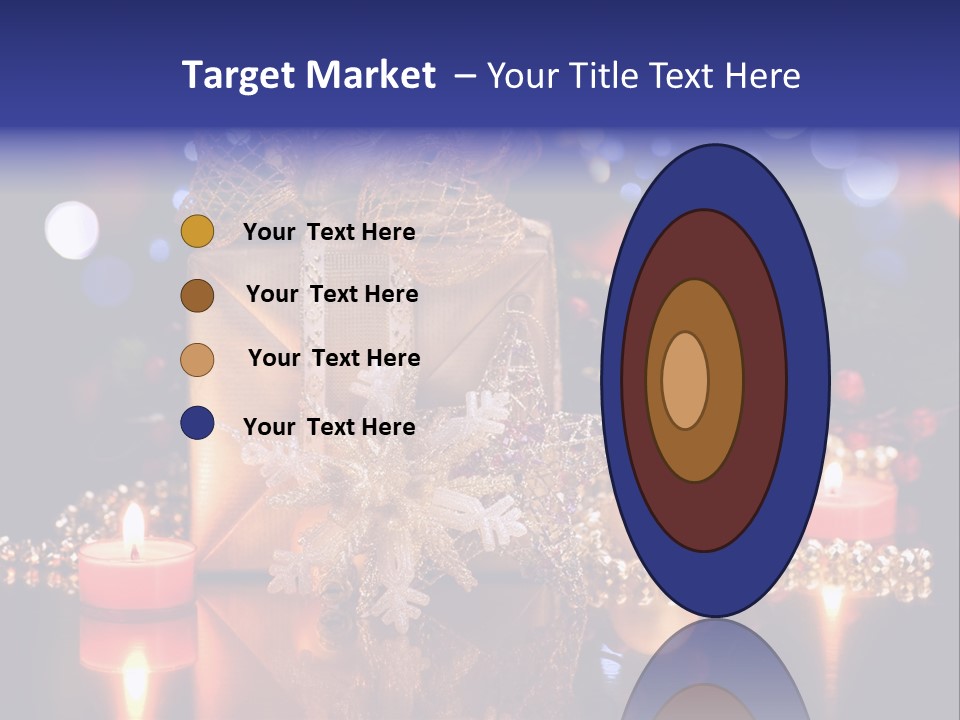 Tree Yellow Golden PowerPoint Template