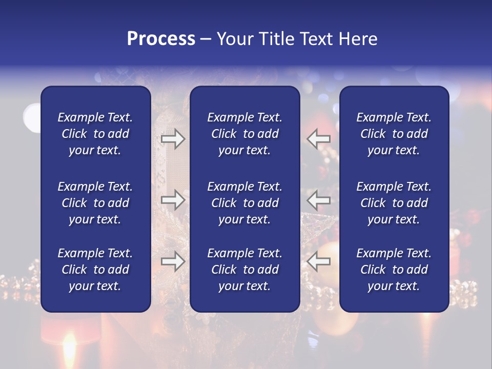Tree Yellow Golden PowerPoint Template