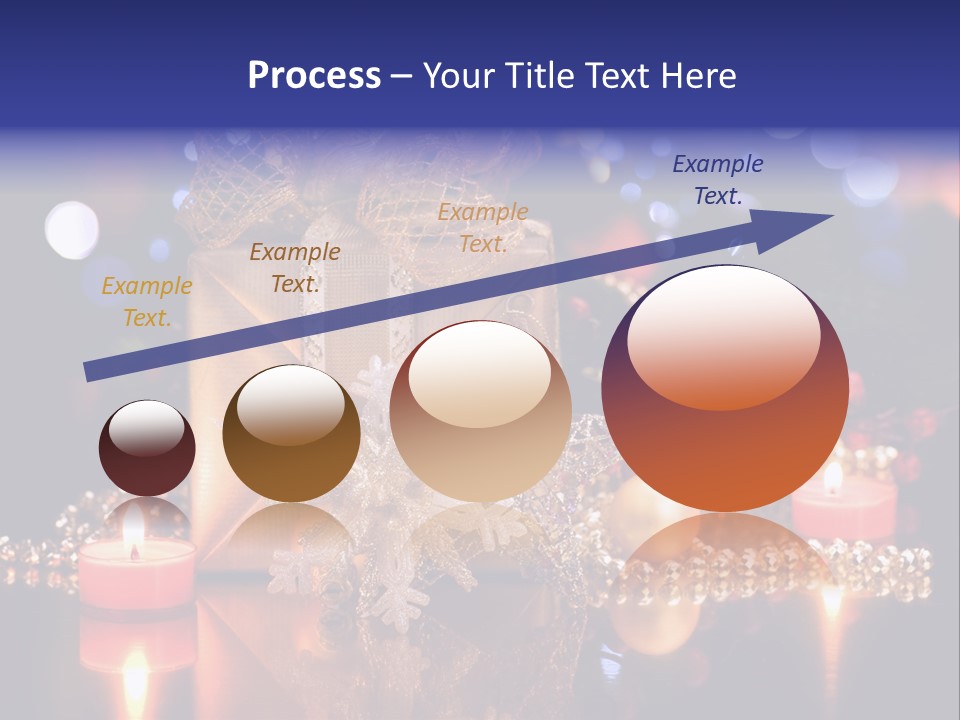 Tree Yellow Golden PowerPoint Template