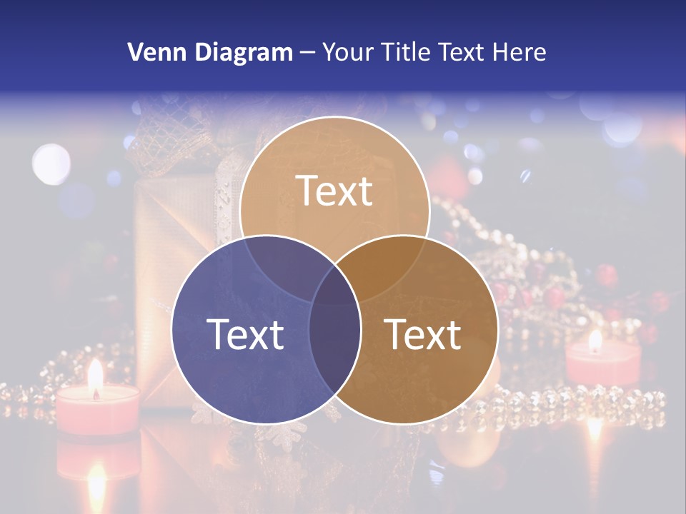 Tree Yellow Golden PowerPoint Template