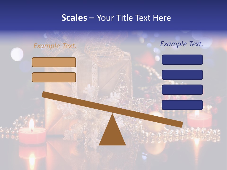 Tree Yellow Golden PowerPoint Template