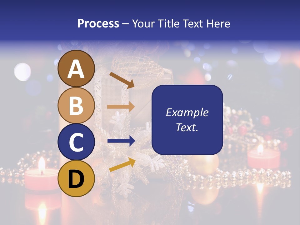 Tree Yellow Golden PowerPoint Template