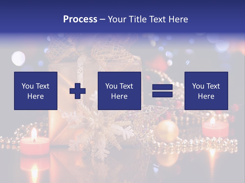 Tree Yellow Golden PowerPoint Template