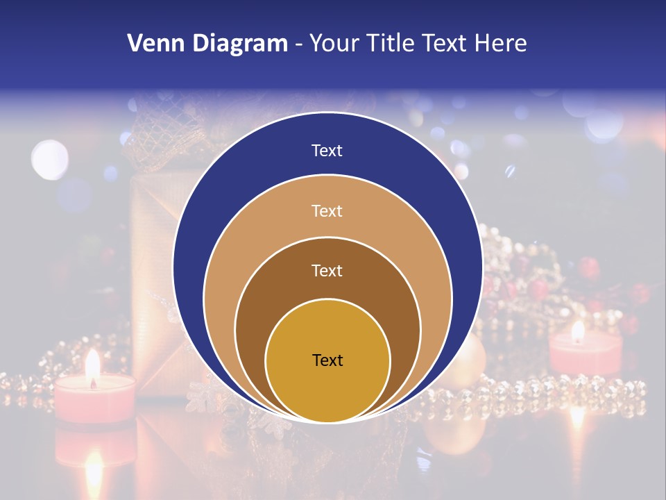 Tree Yellow Golden PowerPoint Template